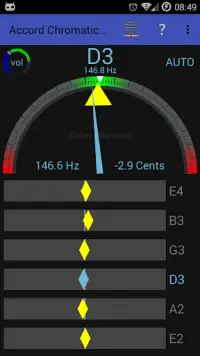 Accord Chromatic Tuner Screen Shot 0