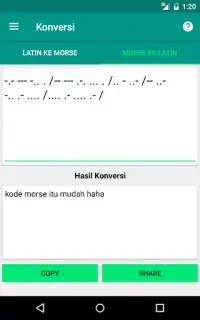 Morse Translator Screen Shot 8