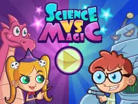 Science vs Magic - 2 Player Games Screen Shot 1