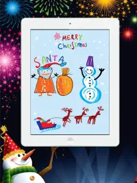 Xmas Magic - Color & Draw Screen Shot 5