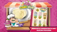 Cake Shop for kids - Cooking Games for kids Screen Shot 2