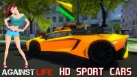 HD Sports Car Simulation Free Game | Against Life Screen Shot 0