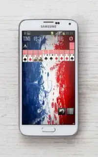 Spider Solitaire France Screen Shot 1