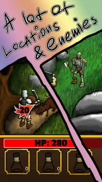 BraveHero - strategy with roguelike elements Screen Shot 2