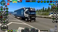 Vrachtbezorgwagen rijden spel Screen Shot 3