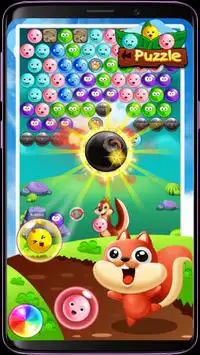 Bubble POP Shooter Witch Deluxe Games Screen Shot 3