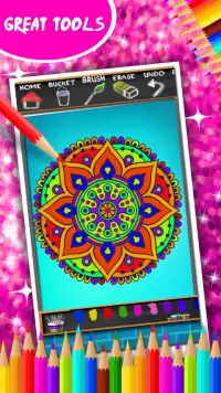 Mandala Coloring Book Screen Shot 4