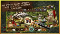 Free New Hidden Object Games Free New Dino Park Screen Shot 0