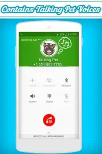 Call From Talking Pet 2018 Screen Shot 3