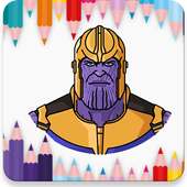 Coloring - Avengers Games