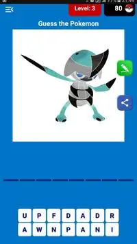 Guess The Pokemon Name Screen Shot 1