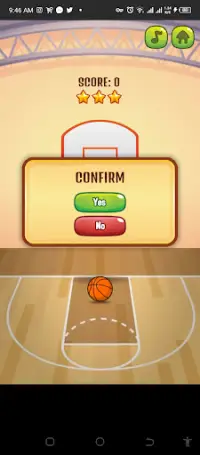 Basketball shoot Screen Shot 1