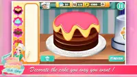 Princess cakes shop : Anna cooking Game Screen Shot 3