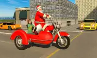 Santa Moto Bike Rider 2018 Screen Shot 1