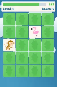 아이들을위한 동물 메모리 게임 Screen Shot 5