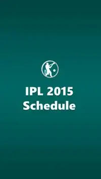 Schedule for IPL 2015 Season 8 Screen Shot 6