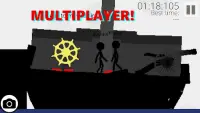 Stickgame: Stickmans, Multiplayer and Destruction! Screen Shot 0