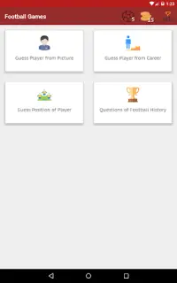 Football Games Quiz Screen Shot 6