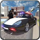 Real City Police Car Chase :Cop Driving Simulator