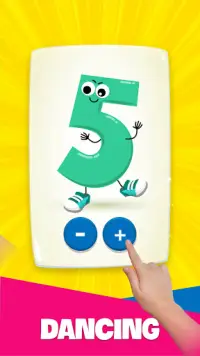 ألعاب التعلم للطفل: أرقام Screen Shot 5