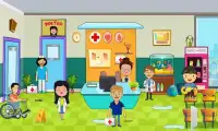 Fingere il mio ospedale di città: giochi di storia Screen Shot 2