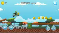 Moto Bike Extreme Race Game 2D Screen Shot 4