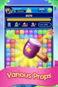 Magical Popstar –crush star game Screen Shot 1