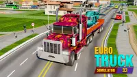 Euro Truck Simulation Games Screen Shot 0
