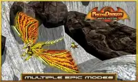 simulador de dragones de carreras- volando dino Screen Shot 2