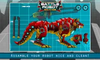 Battle Robot Wolf Age Assembling Game Screen Shot 2