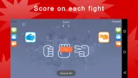 Rock, Paper and Scissor battle Childhood Game Screen Shot 1