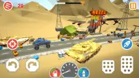 Zombie Cars Crush: Driver Game Screen Shot 2