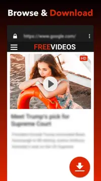 Free Video Downloader - Video Downloader App Screen Shot 0