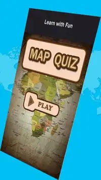 World Map Countries & Geographic Quiz Screen Shot 4
