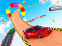 Mega Ramp Car Stunts - Unmögliche Stunt Car Games Screen Shot 1