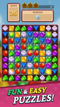 Jewels and Gems Blast: Fun Match 3 Puzzle Game Screen Shot 0