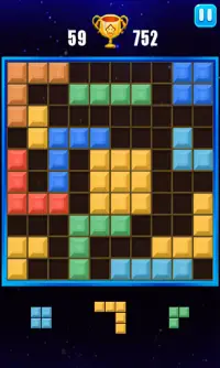 ブロックパズルゲーム - 古典的なレンガ Screen Shot 1