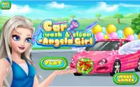 Clean Up Car - Angela girl Screen Shot 0