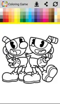 Cuphaed Coloring Book Screen Shot 5