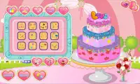 Decorando el pastel de boda Screen Shot 2