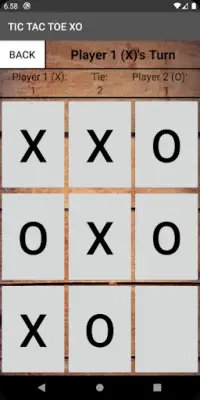 TIC TAC TOE XO Screen Shot 2