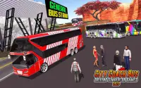 Coach Bus Hill Road Simulator- Free Euro Bus Games Screen Shot 5