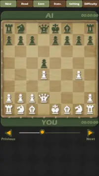 Jogo de xadrez com IA e amigo Screen Shot 4