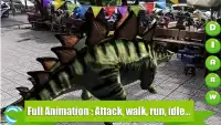 Dinosaur 4D Free AR (Low poly style) Screen Shot 0