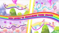 Pony Go : Drawing Race - Rainbow Paint Lines Screen Shot 3
