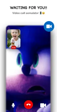 blue soniic 📞 Video Call   Chat & Live Video Screen Shot 4