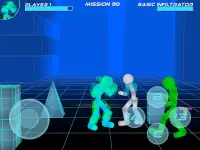 Stickman Neon Warriors: Street Fighting Screen Shot 10