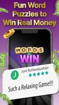 Words to Win: Real Money Games Screen Shot 3