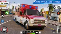 Ambulância Jogos Americano 3D Screen Shot 3