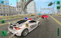 Polisi Kota Highway Chase 2018: Crime Racing Sim Screen Shot 2